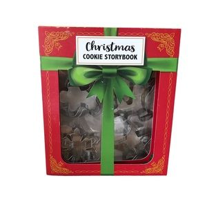 NWT Michael's Christmas Cookie Storybook Cookie Cutter Set